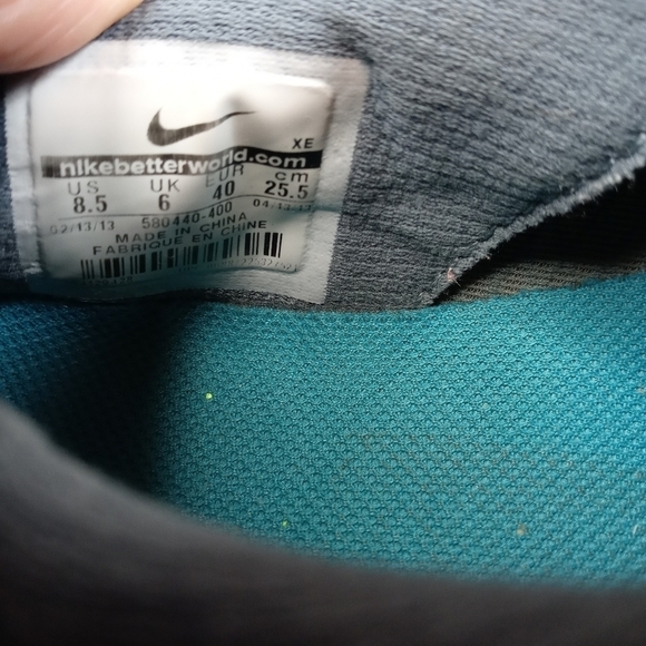 Nike Women's Flex 2013 Run Sneakers 8.5 Pink & gra - Picture 11 of 11